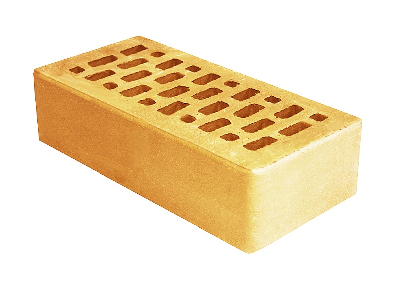 Облицовочный пустотелый, М-150,120x250x65, солома, Терекс кирпич